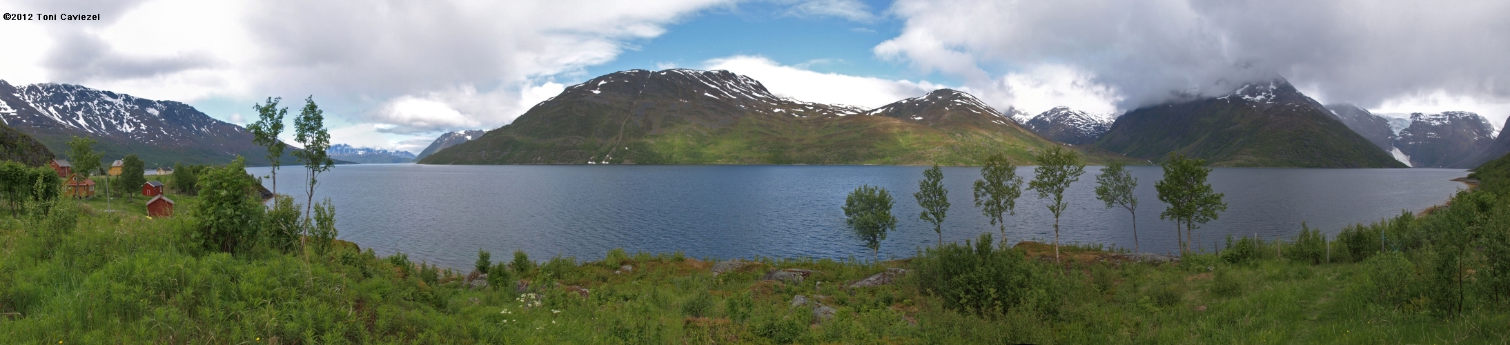 Panoramabild Öksfjord